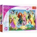 Księżniczki Disneya: Urocze księżniczki puzzle 100 elementów - Trefl