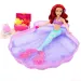 Księżniczki Disneya: Zestaw do zabawy z basenem Arielki - Mattel