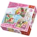 Księżniczki Disneya i ich mali pupile 3 w 1 puzzle - Trefl