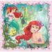 Księżniczki Disneya i ich mali pupile 3 w 1 puzzle - Trefl