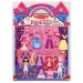 Księżniczkowy zestaw naklejek wypukłych - Melissa &amp; Doug