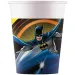 Kubki papierowe Batman 8 sztuk zestaw 200 ml