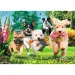 Kudłaty oddział 1000-elementowe puzzle premium - Trefl