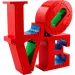 LEGO® ART: dekoracyjny napis LOVE (31214)