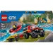 LEGO® City: 4x4 Wóz strażacki z łodzią ratunkową (60412)