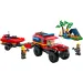 LEGO® City: 4x4 Wóz strażacki z łodzią ratunkową (60412)