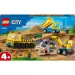 LEGO® City: Ciężarówki budowlane i dźwig z kulą wyburzeniową (60391)