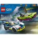 LEGO® City: Pościg policyjnym radiowozem i samochodem sportowym (60415)