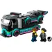 LEGO® City: Samochód wyścigowy i ciężarówka do transportu samochodów (60406)