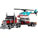 LEGO® Creator: Ciężarówka z platformą i helikopter (31146)