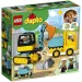 LEGO® DUPLO®: Ciężarówka i koparka gąsienicowa (10931)