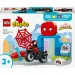 LEGO® DUPLO®: Przygody motocyklowe na wiatraczku (10424)