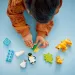 LEGO® DUPLO®: Rodziny zwierząt na wolności: Pingwiny i lwy (10442)