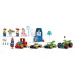 LEGO® Disney: Świąteczny pociąg Toy Story i wyścigówka RC (43264)