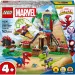LEGO® Marvel: Spider-Man i pojedynek z raptorem Gobby’ego w domku na drzewie – kwatera główna (11200)