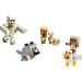 LEGO® Minecraft: Jeździec na kurczaku, atak na pustyni (21592)