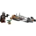 LEGO® Star Wars™: Ścigacz Mandalorianina i Grogu (75436)