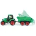 LENA: Ciężarówka Truckies z przyczepą i figurką, 36 cm