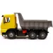 LENA: Mercedes-Benz Actros gigantyczna wywrotka żółto/czarna 67cm