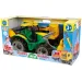 LENA: Ogromny traktor z ładowaczem czołowym i łyżką koparki żółto/zielony 65 cm