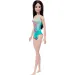 Lalka Barbie Beach w niebieskim stroju kąpielowym z motywem flaminga - Mattel