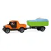 Lena: Samochód pick-up Truckies z przyczepą do łodzi i żaglówką w pudełku, 35 cm