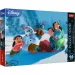 Lilo i Stitch: Zimowa zabawa, puzzle Premium Plus 1000 elementów - Trefl