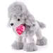 Lily szary pudel pluszowy 25cm - Lumpin