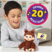 Little Live Pets: Mini Maki Chikki Cherry interaktywna brązowa małpka