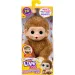 Little Live Pets: Mini Maki Pepi Peach interaktywna kremowa małpka zdjęcie 1
