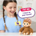 Little Live Pets: Mini Maki Pepi Peach interaktywna kremowa małpka