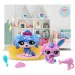 Littlest Pet Shop: Petfluencers piesek i króliczki zestaw figurek 2 sztuki - Super salon seria 2