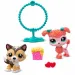 Littlest Pet Shop: Petfluencers psy 2-figurki zestaw - Jump and Joy seria 2