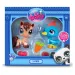 Littlest Pet Shop Podwójny zestaw figurek zwierzątek w różnych wariantach