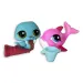 Littlest Pet Shop Podwójny zestaw figurek zwierzątek w różnych wariantach