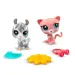 Littlest Pet Shop Podwójny zestaw figurek zwierzątek w różnych wariantach