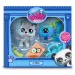 Littlest Pet Shop Podwójny zestaw figurek zwierzątek w różnych wariantach