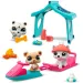 Littlest Pet Shop: Śnieżny dzień, zestaw 3 figurek, seria 2