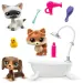Littlest Pet Shop: Zestaw 3 figurek Spa