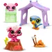 Littlest Pet Shop: Zestaw 3 figurek kempingowych, seria 2