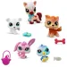 Littlest Pet Shop: Zimowi przyjaciele 5-częściowy zestaw figurek seria 2