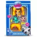 Littlest Pet Shop: zestaw 3 figurek seria 1 - Dżungla