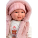 Llorens: Chloe, 38-centymetrowa płacząca lalka w różowej kamizelce