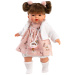 Llorens: Lalka Vera 33 cm w ubranku z króliczkiem ze smoczkiem