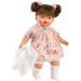Llorens: Lalka Vera 33 cm w ubranku z króliczkiem ze smoczkiem