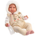 Llorens: Luis 45 cm płacząca lalka z butelką i smoczkiem