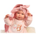 Llorens: Mimi 42 cm płacząca lalka z poduszką i kocykiem