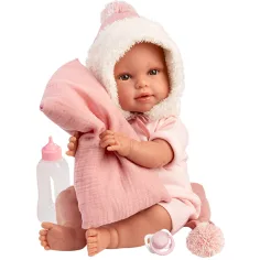 Llorens: Olivia, płacząca lalka 38 cm z kocykiem zdjęcie 4