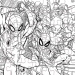 Luna: 42-elementowa kolorowanka puzzle ze Spider-Manem