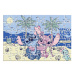 Luna: Disney Stitch 2-w-1 puzzle 60 elementów i figurka Stitch